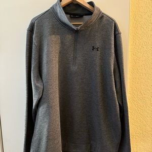 Under Armour grey golf pullover 1/4 zip